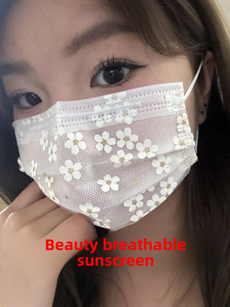 Disposable Surgical Mask - Disposable Mask Summer Thin Type Sakura