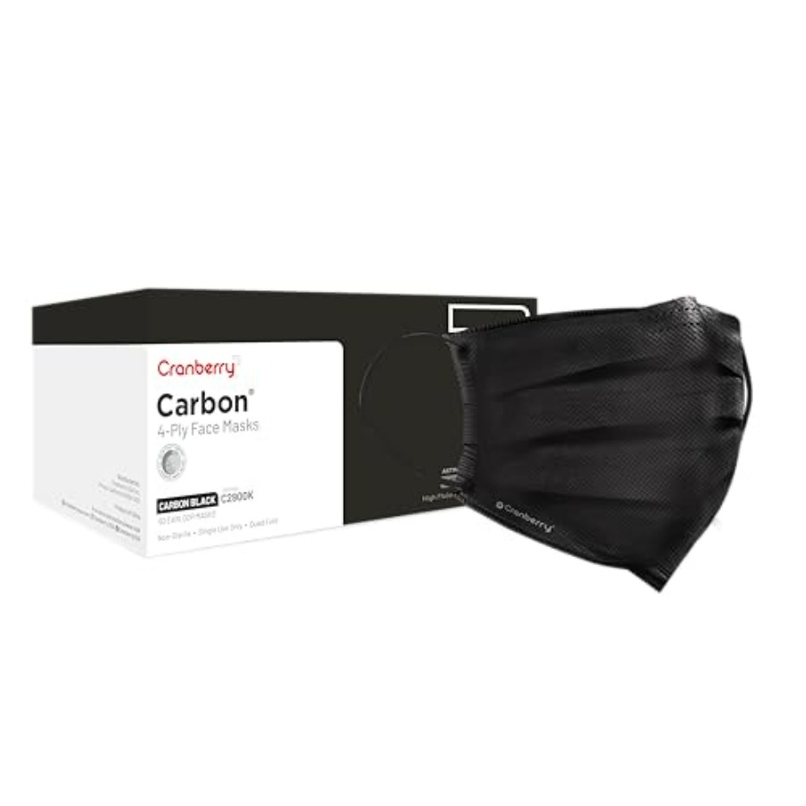 Cranberry USA Carbon Black Fac - Black Face Mask Pack บทวิจารณ์และราคา