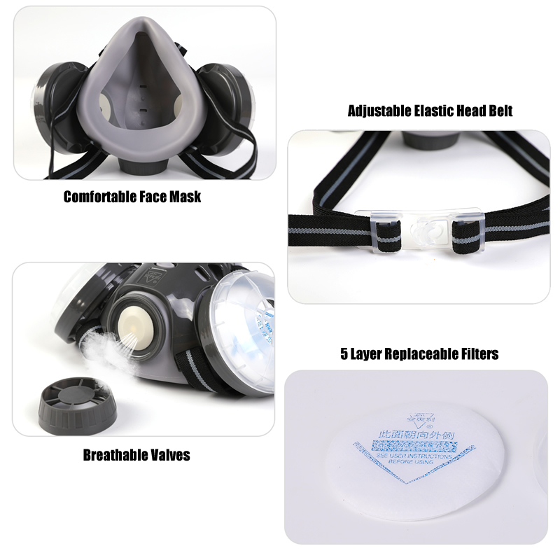 New Anti Dust Mask Full Face R - Anti Pollution Mask บทวิจารณ์และราคา