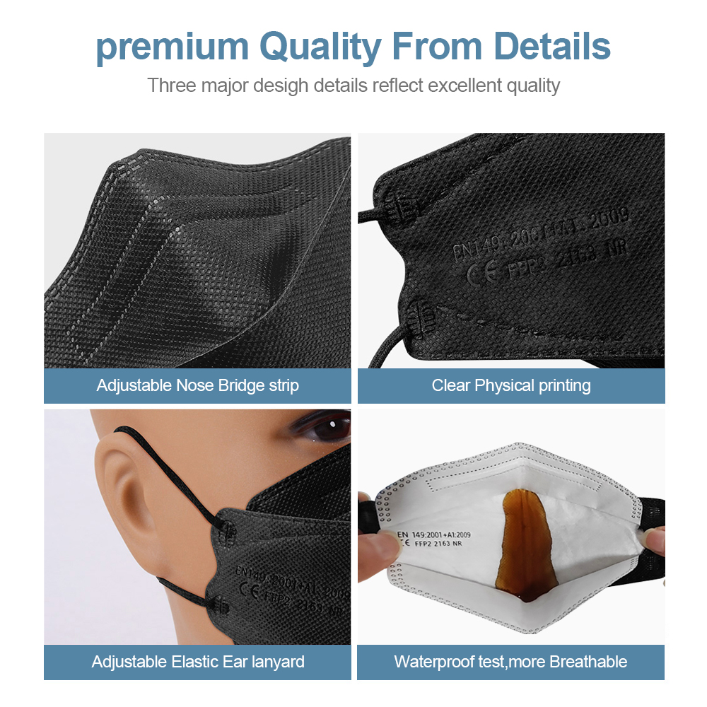 Adult Fish Shape Certified KN9 - Kn95 Respirator Mask บทวิจารณ์และราคา