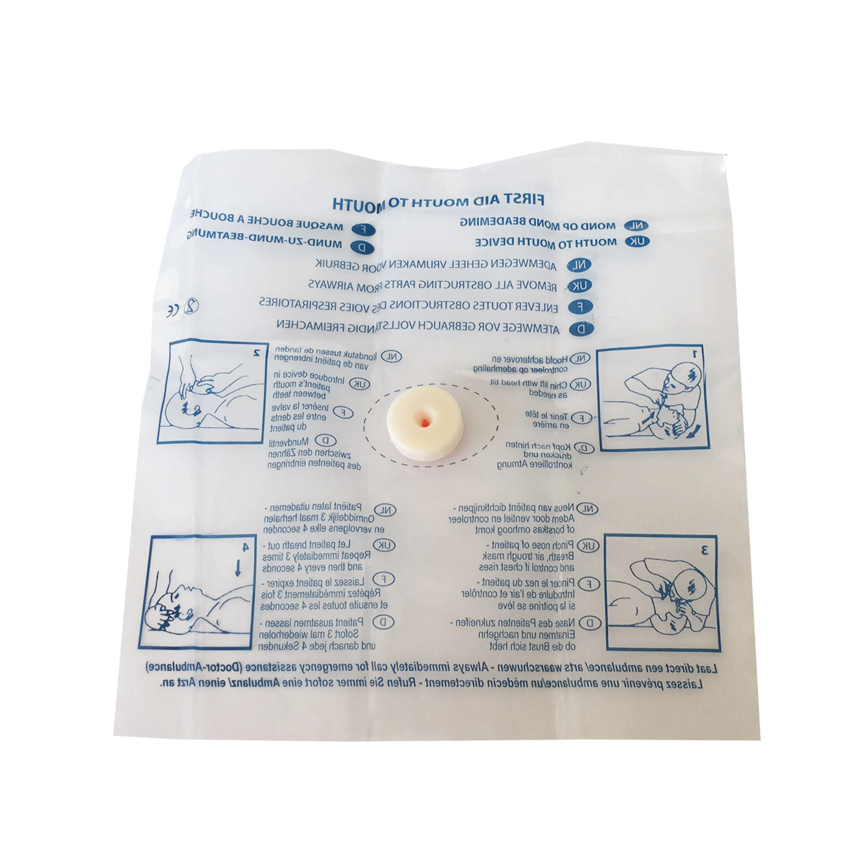 Manufacturer Mouth to Mouth Br - Disposable Mask Blue บทวิจารณ์และราคา