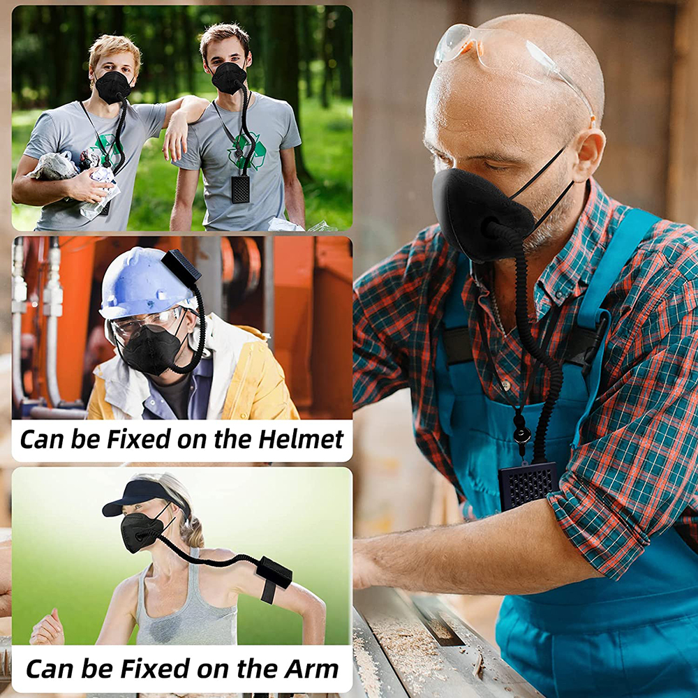 Electric KN95 Mask with Fan -  - Kn95 Respirator Mask บทวิจารณ์และราคา