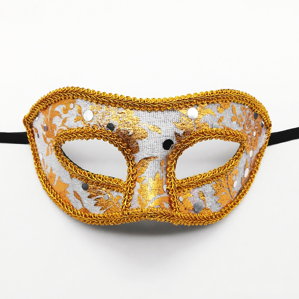 Men Mardi Gras Carnival Mask V - Respirator Half Face บทวิจารณ์และราคา