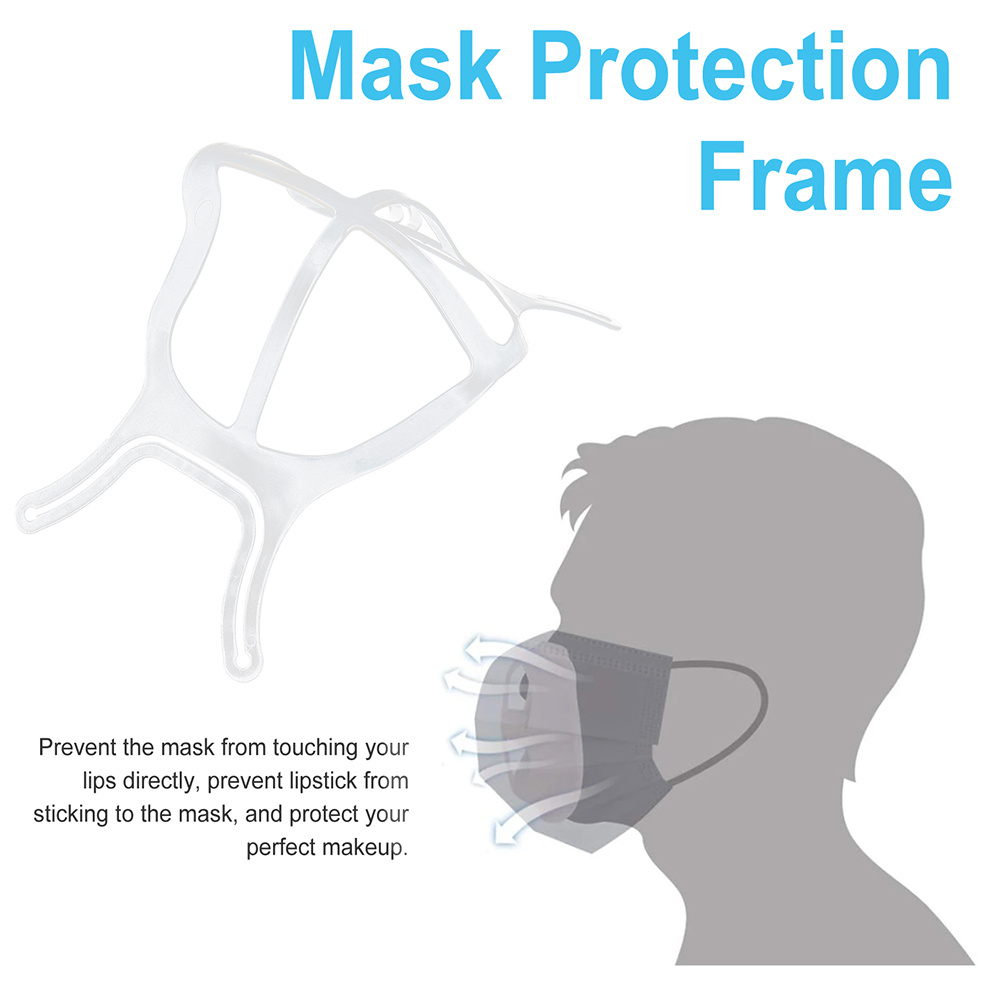 5pcs Silicone Bracket 3D Inser - Silicone Mask Bracket บทวิจารณ์และราคา