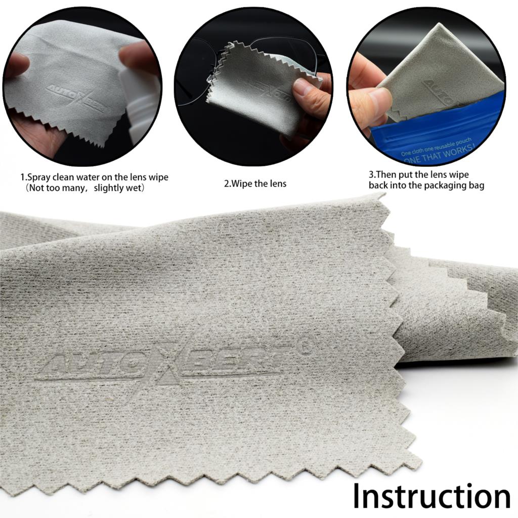Reusable Anti-Fog Lens Wipes A - Anti Pollution Mask บทวิจารณ์และราคา