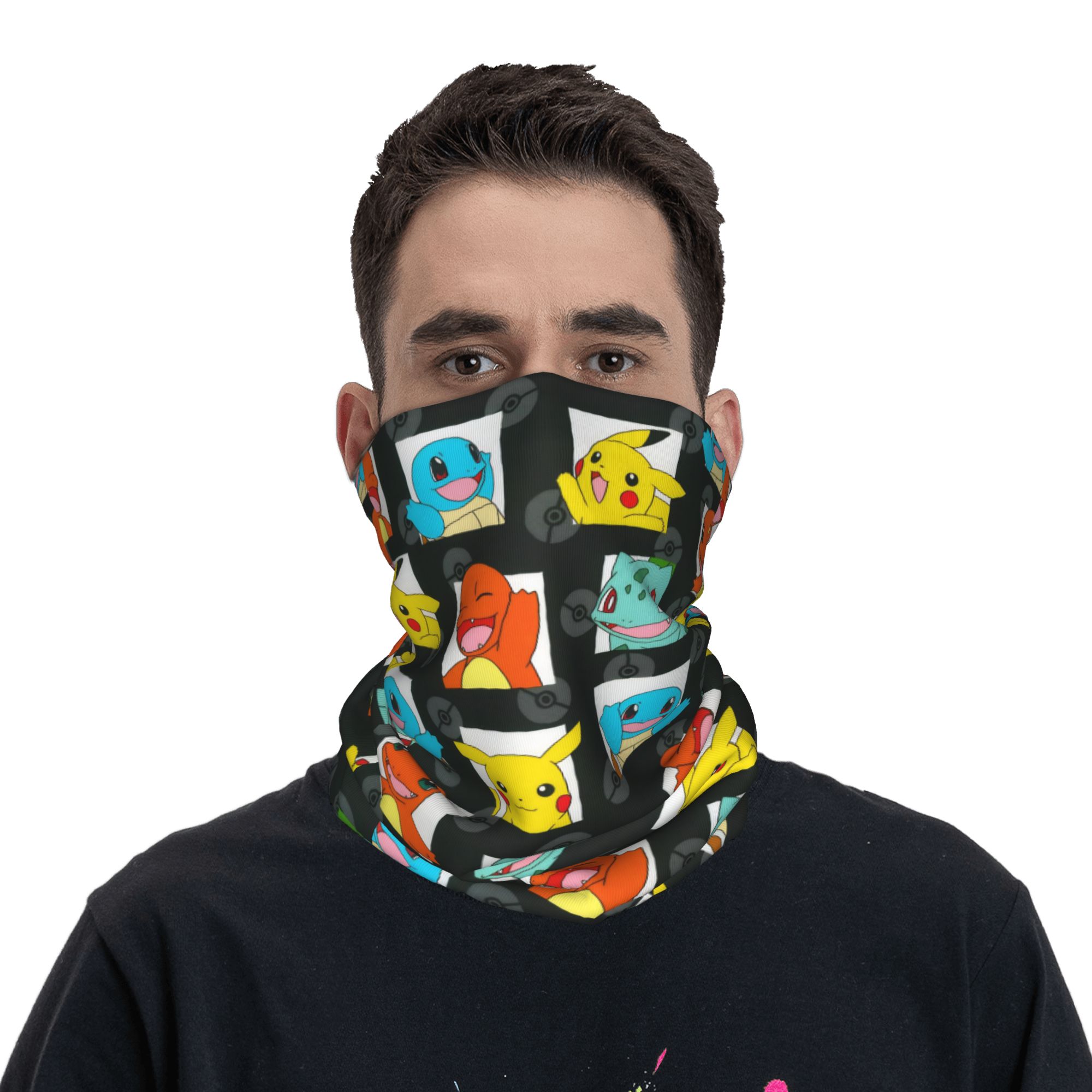 Cartoon Monsters Bandana Neck  - Sports Mask Breathable บทวิจารณ์และราคา