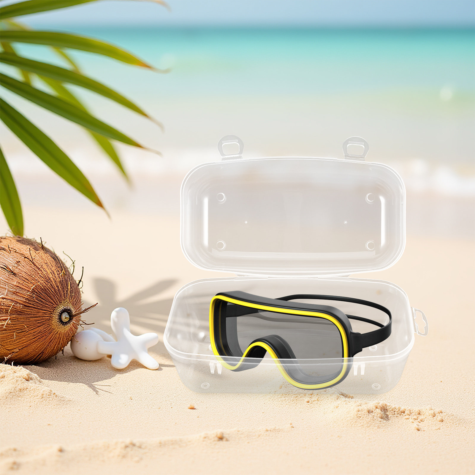 Hard Shell Diving Masks Case W - Mask Case Hard Shell บทวิจารณ์และราคา