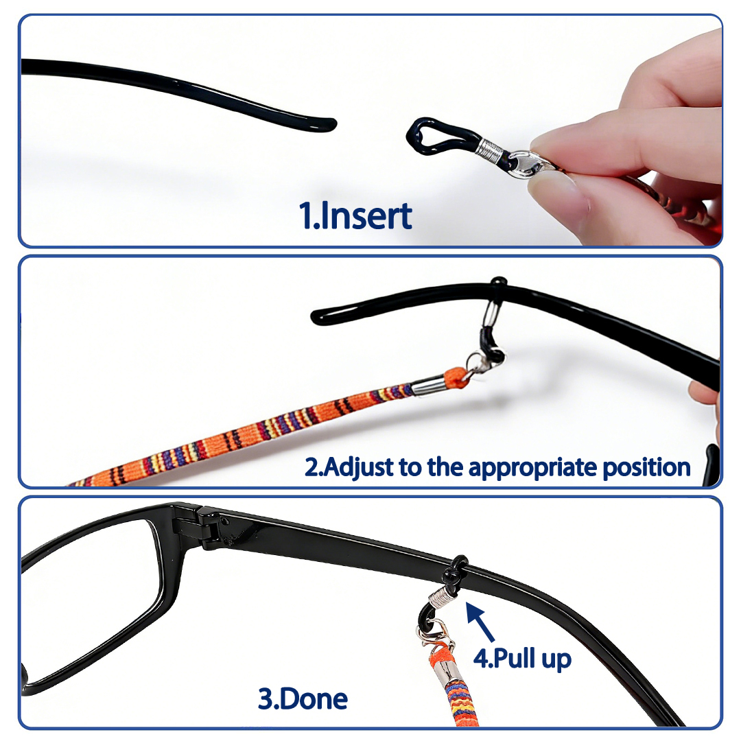 Eye Glasses String Holder Stra - Mask Lanyard Adjustable บทวิจารณ์และราคา