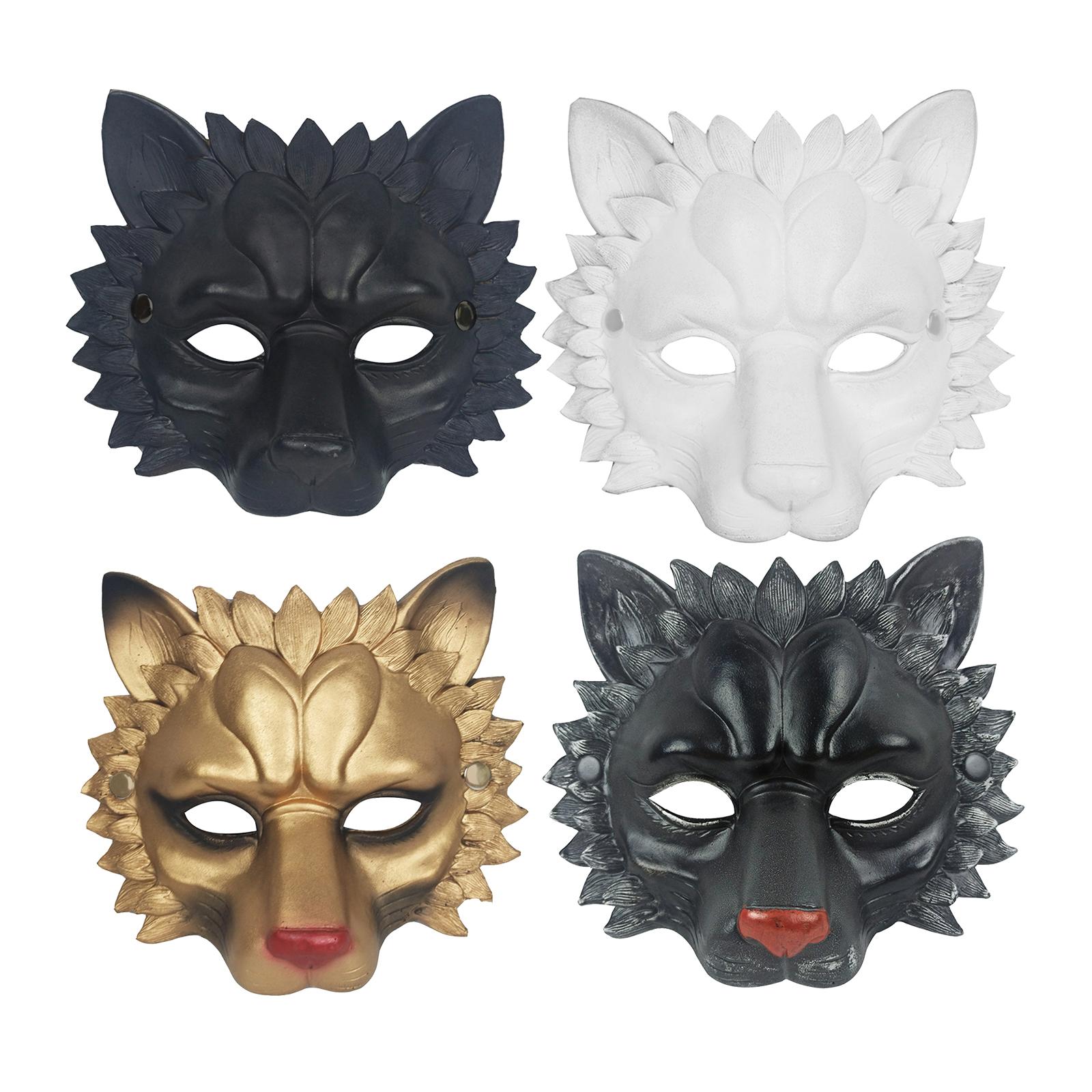 Lion Mask Half Face Decorative - Respirator Half Face บทวิจารณ์และราคา