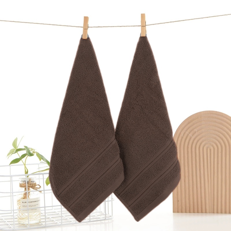 Square Hand Towel 100% Cotton  - Cloth Face Mask Washable บทวิจารณ์และราคา