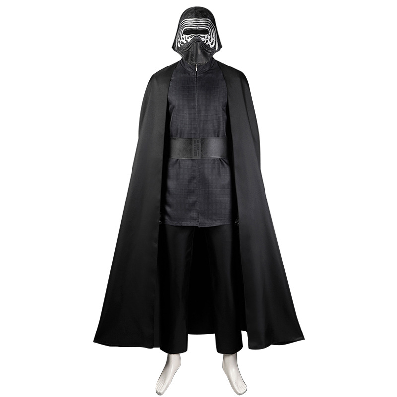 New Men Jedi Cosplay Halloween - Black Face Mask Pack บทวิจารณ์และราคา