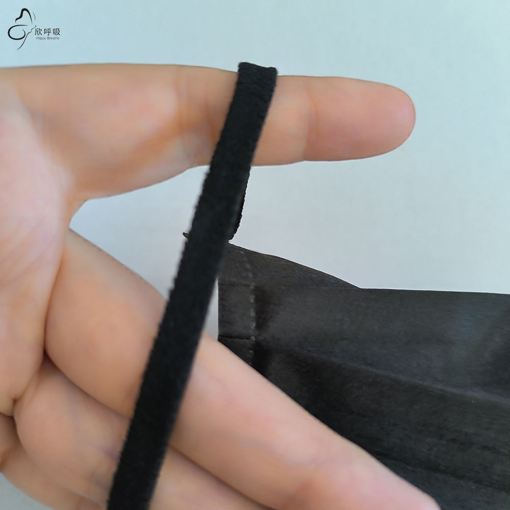Happy Breathe 3-Layer Disposab - Black Face Mask Pack บทวิจารณ์และราคา