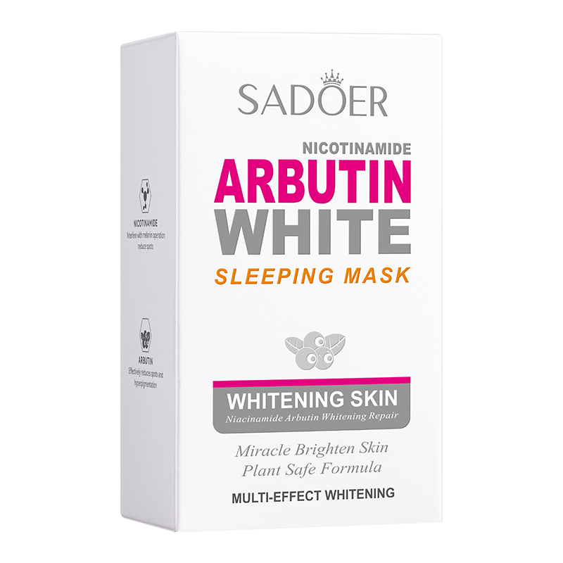20pcs/box SADOER Arbutin Sleep - Face Mask Storage Box บทวิจารณ์และราคา