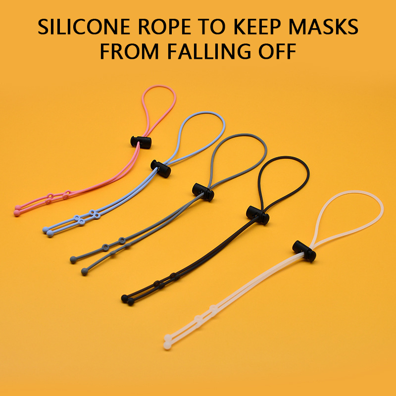 Silicone Mask Extension Adjust - Mask Lanyard Adjustable บทวิจารณ์และราคา