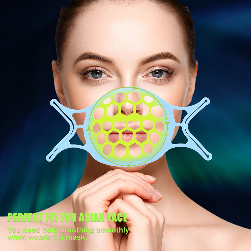 4Pcs Soft Flexible Silicone Ma - Silicone Mask Bracket บทวิจารณ์และราคา