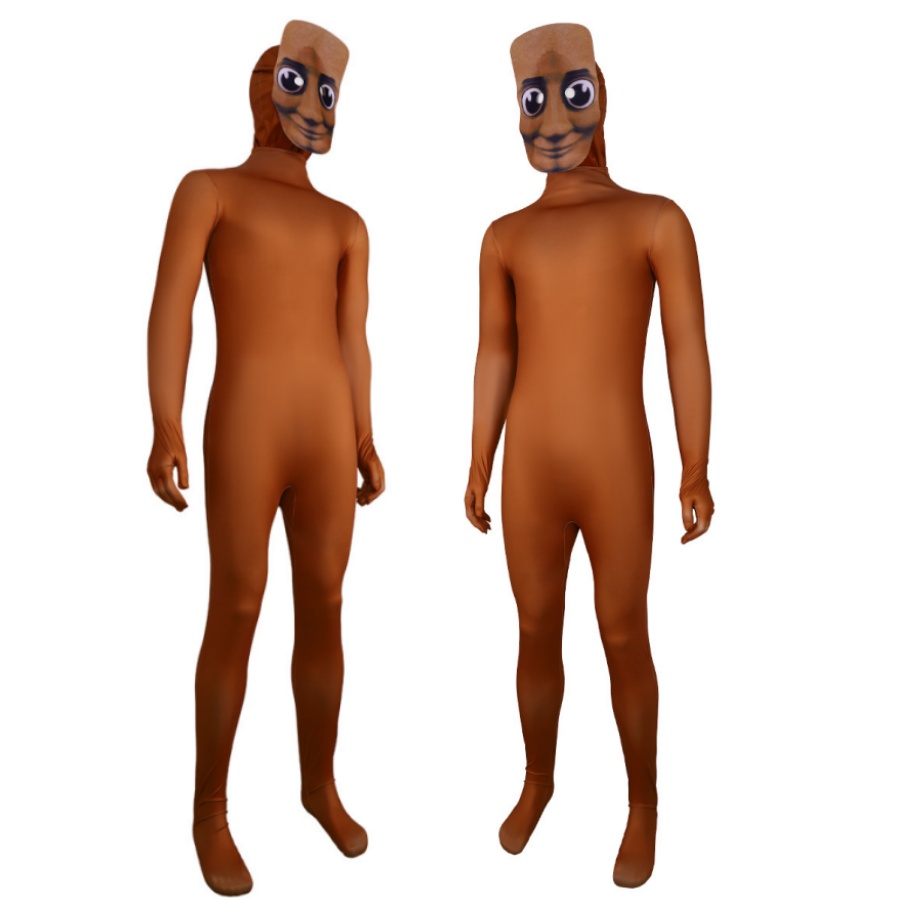 Yellow bodysuit party cosplay  - Kids Face Mask บทวิจารณ์และราคา