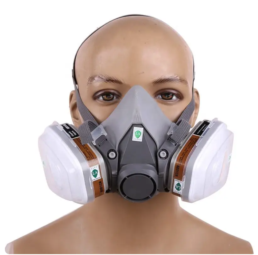 6200 Respirator Dust Gas Mask  - Face Mask Storage Box บทวิจารณ์และราคา