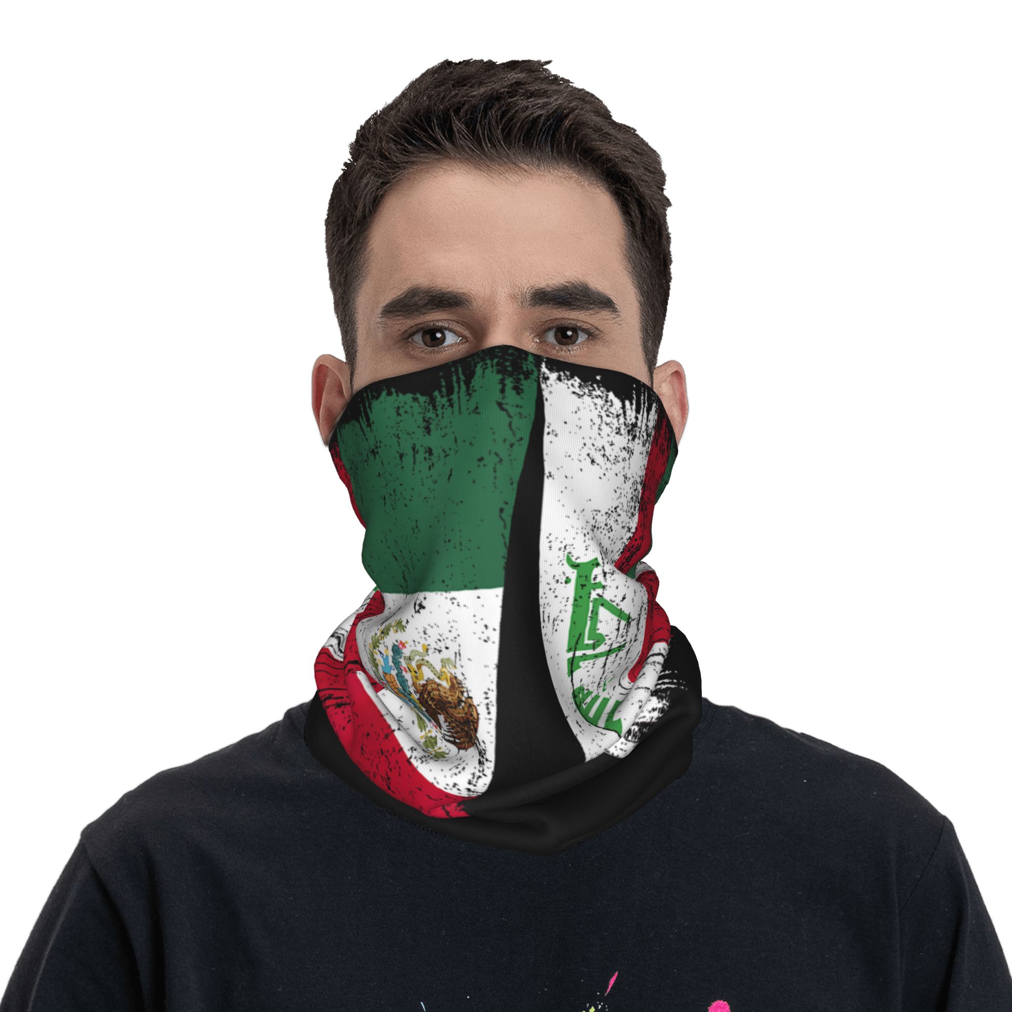 Iraq Flag Merchandise Bandana  - Sports Mask Breathable บทวิจารณ์และราคา