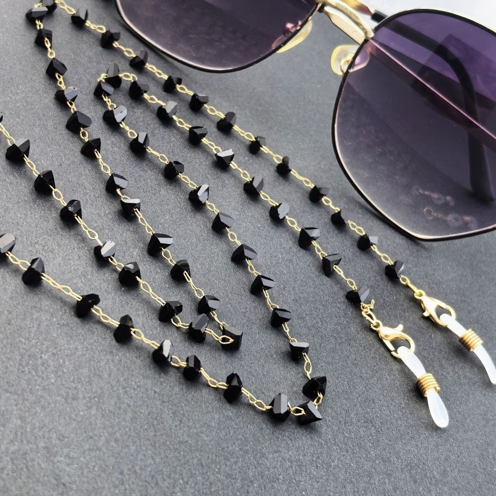 Triangle Crystal Eyeglass Hold - Mask Chain Holder บทวิจารณ์และราคา