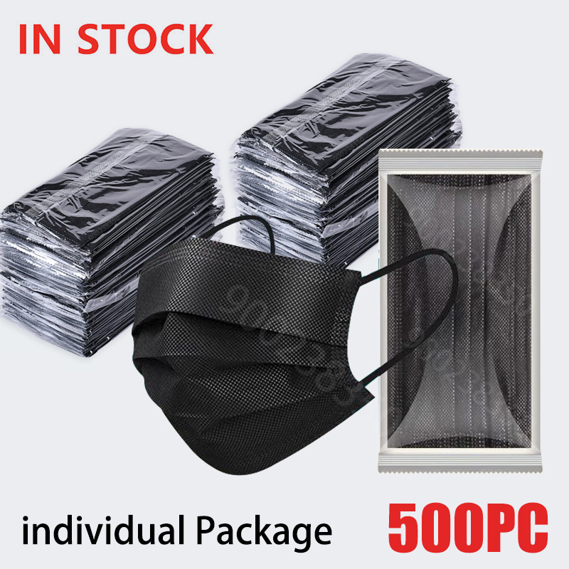 50-500pcs Black Disposable Cer - Disposable Surgical Mask บทวิจารณ์และราคา