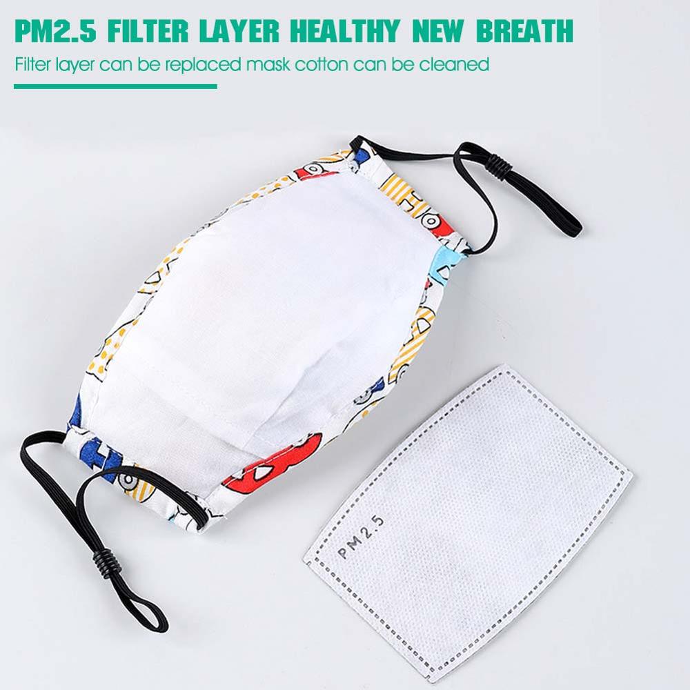 Kids PM2.5 Cotton Mouth Mask w - Anti Pollution Mask บทวิจารณ์และราคา