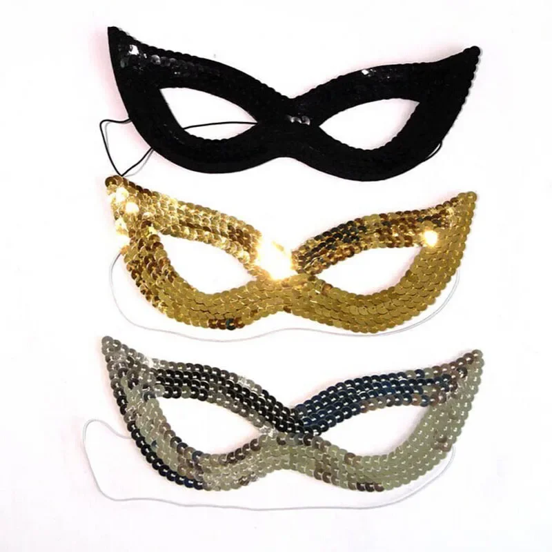 Women Girl Sequins Sexy Fox Ca - Respirator Half Face บทวิจารณ์และราคา