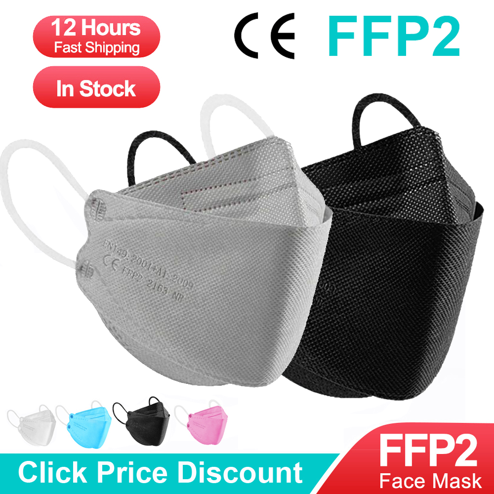 fpp2 CE Protective maske anti  - Disposable Surgical Mask บทวิจารณ์และราคา