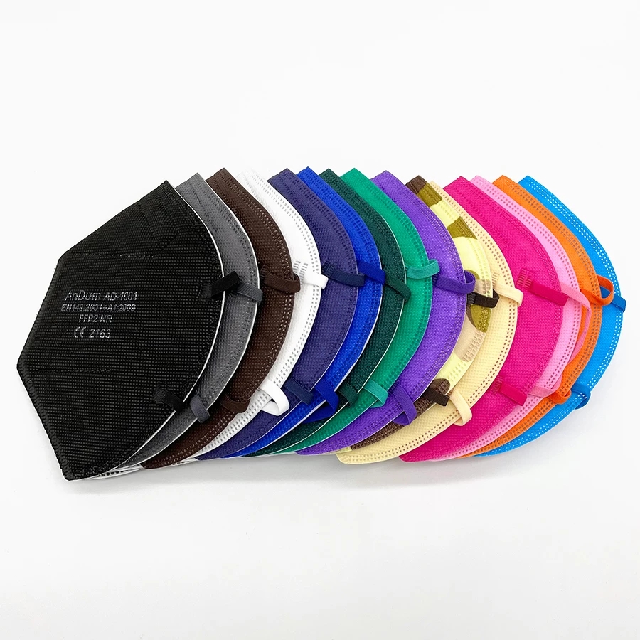 10PCS FFP2 Mask CE Approved Fi - Respirator Half Face บทวิจารณ์และราคา
