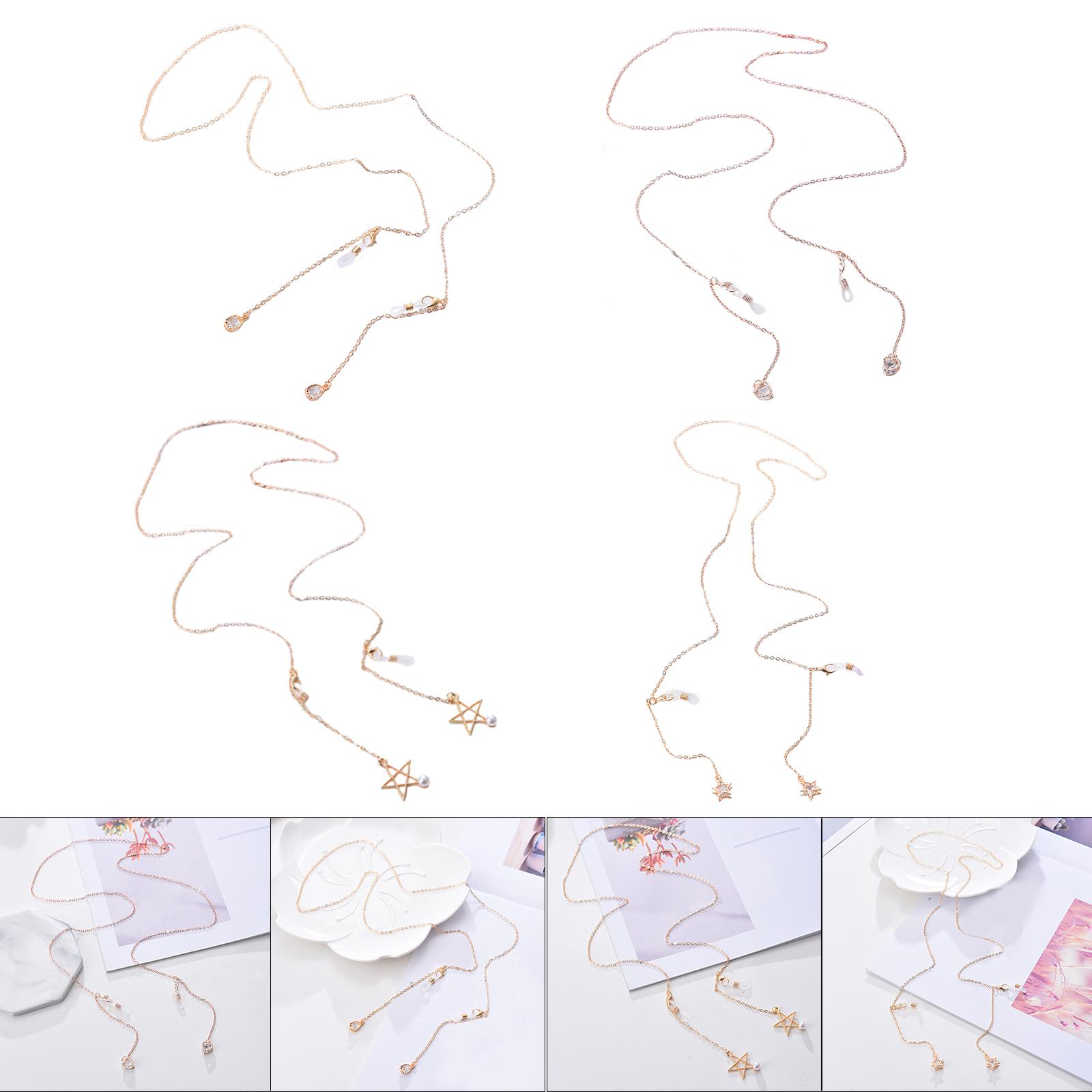 Fashion Sunglasses Eyeglasses  - Mask Chain Holder บทวิจารณ์และราคา