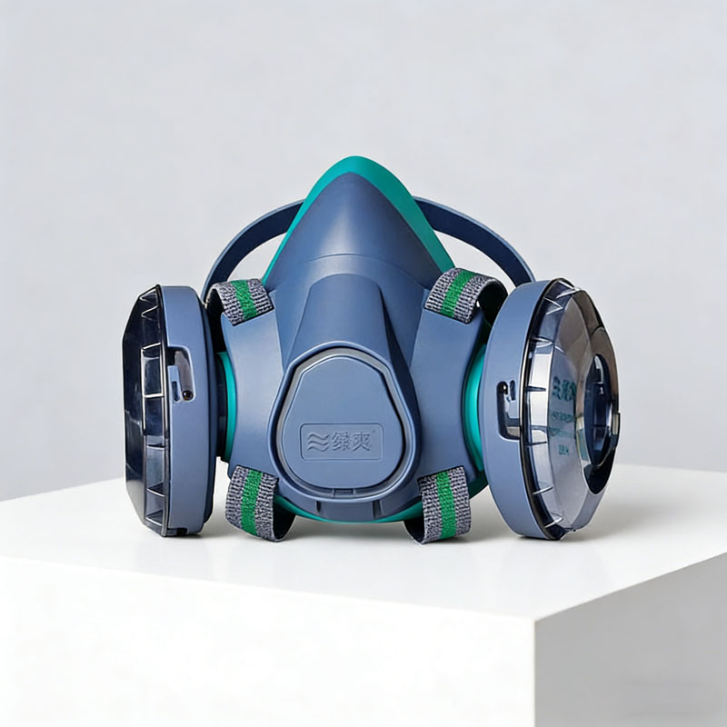 Dual Filter Silicone Half Face - Kn95 Respirator Mask บทวิจารณ์และราคา