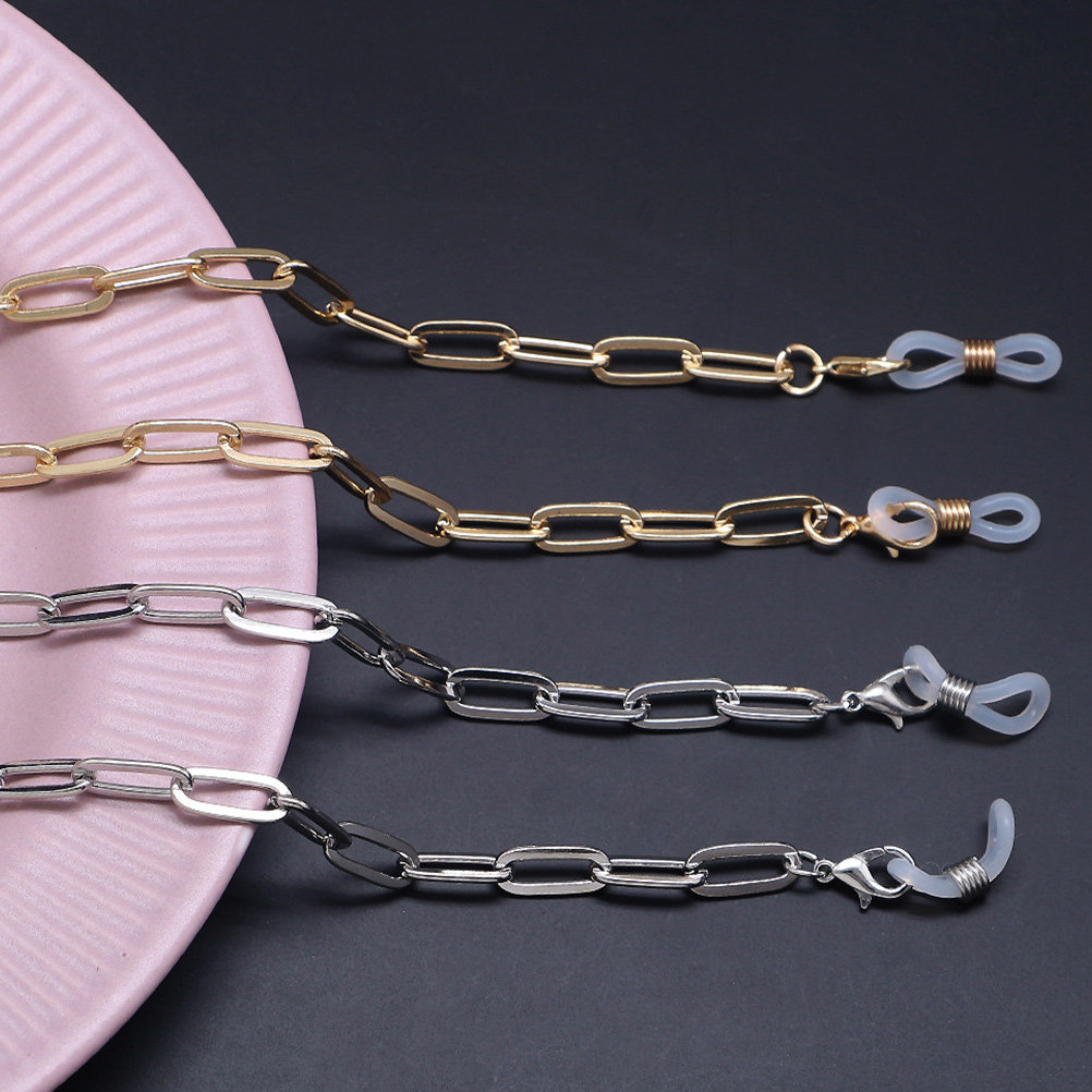Gold Face Mask Lanyard Metal P - Mask Chain Holder บทวิจารณ์และราคา