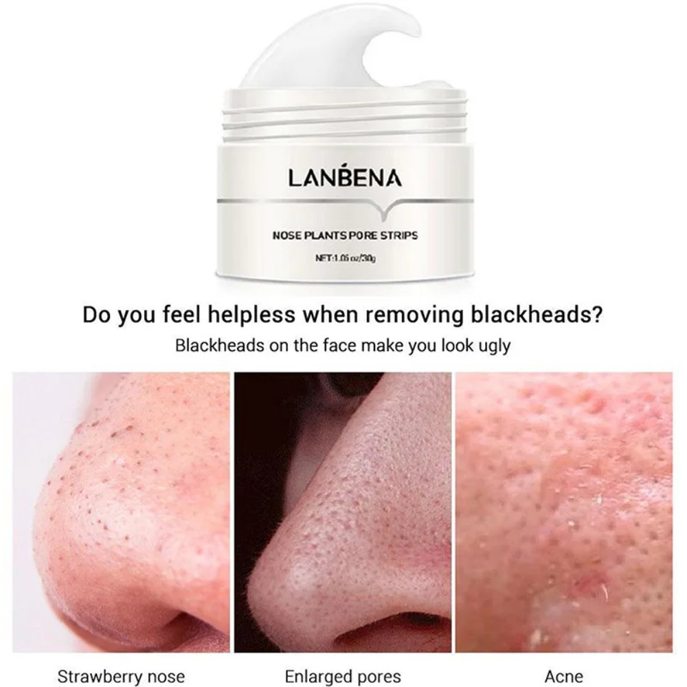 Nose Blackhead Remover Cream P - Black Face Mask Pack บทวิจารณ์และราคา