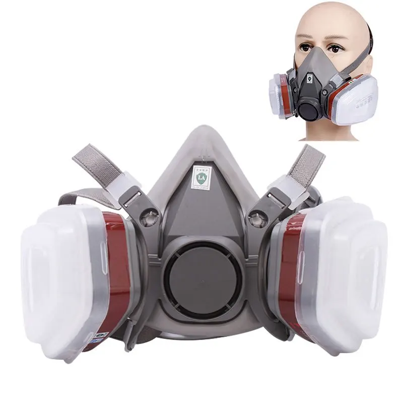 6200 7 in1 Gas Mask Gas-Proof  - Respirator Half Face บทวิจารณ์และราคา