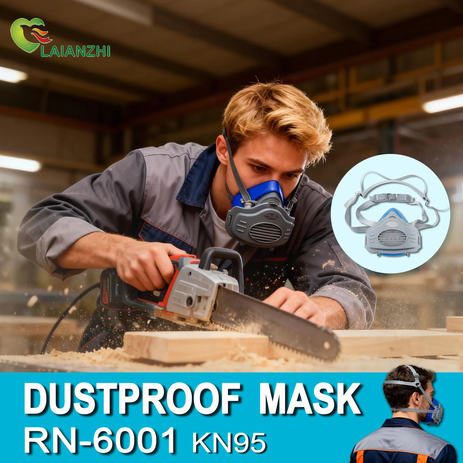 LAIANZHI Dust proof silicone m - Dust Mask Construction บทวิจารณ์และราคา