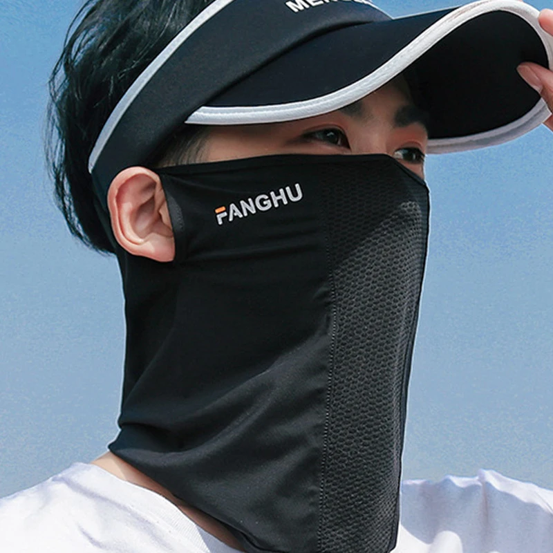 Sun Protection Mask Mesh Breat - Sports Mask Breathable บทวิจารณ์และราคา